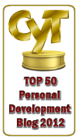 At No.7. Yippee! Top 50 Personal Development Blogs of 2012