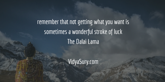 Rejection is a gift. Vidya Sury