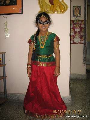 Choosing joy little girl