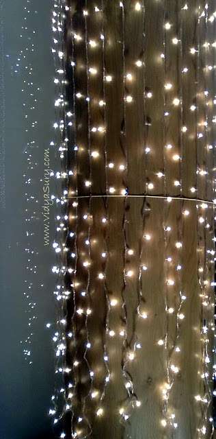 choosing joy fairy lights