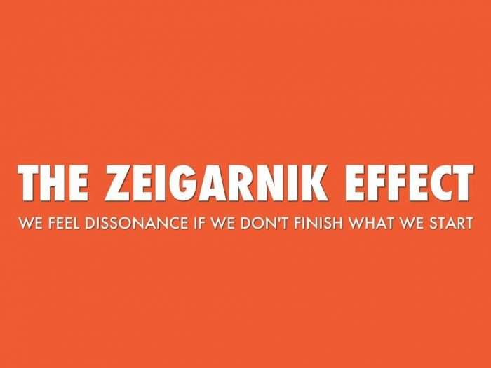zeigarnik effect vidya sury
