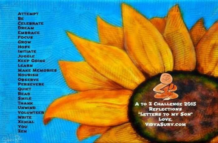 A to Z Challenge 2015 Vidya Sury