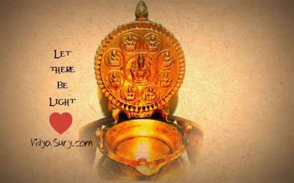 Vidya Sury let there be light