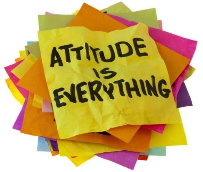 Attitude is everything. Vidya Sury