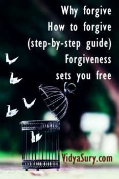Let Forgiveness Set You Free | Vidya Sury, Collecting Smiles