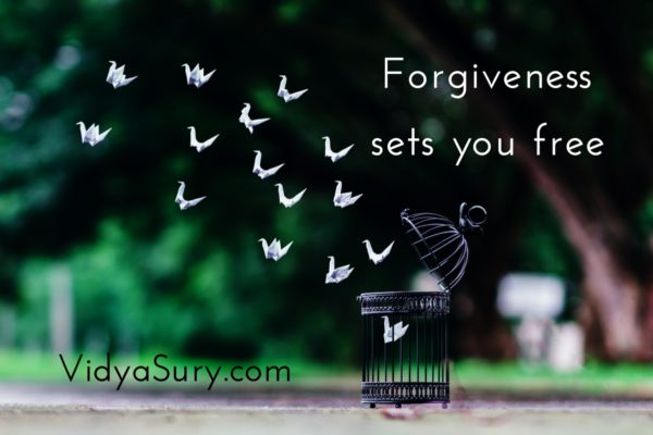 Let Forgiveness Set You Free | Vidya Sury, Collecting Smiles