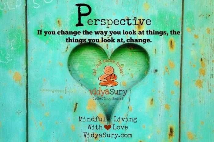 Perspective Vidya Sury