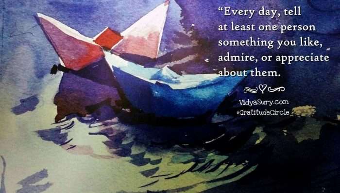 Looking Back Moving Forward in Gratitude Vidya Sury