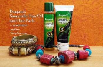 Banjaras Samvridhi Hair Oil and Hair Pack – review Vidya Sury (9)