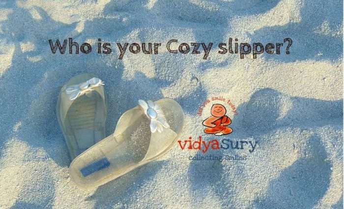 Cozy slippers Vidya Sury