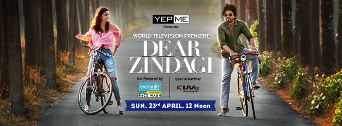 Dear Zindagi world television premiere