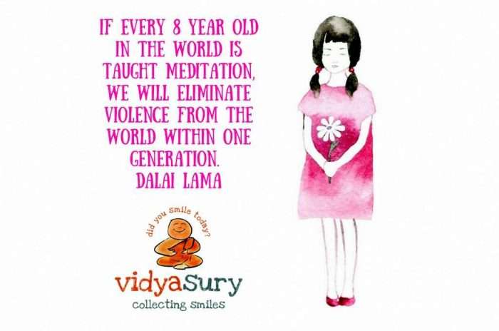 Is meditation good for your kids Vidya Sury