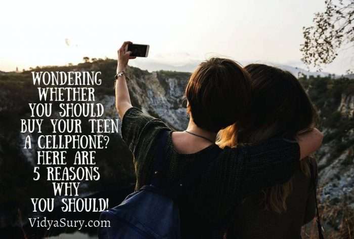 5 solid reasons why your teen needs a cell phone #parenting #technology
