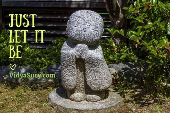Just let it be #WednesdayWisdom #Mindfulness #Inspiring