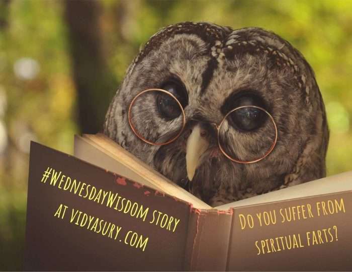 When we just acquire knowledge and talk without actually living it out or practicing, it leads to spiritual indigestion and constipation. Spiritual farts are not pretty. Seriously. #WednesdayWisdom