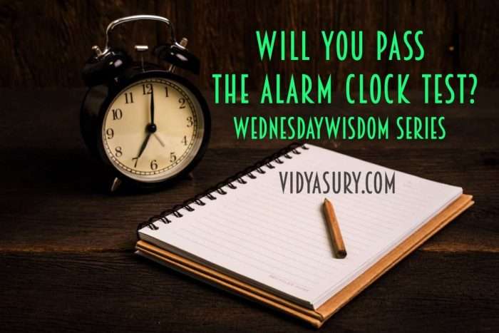 Will you pass the alarm clock test