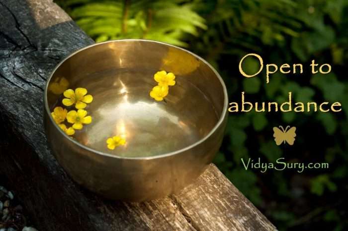 Open to abundance #gratitudeCircle