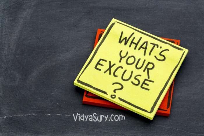 What is your excuse