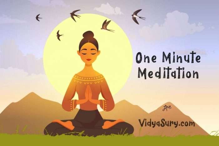One Minute Meditation
