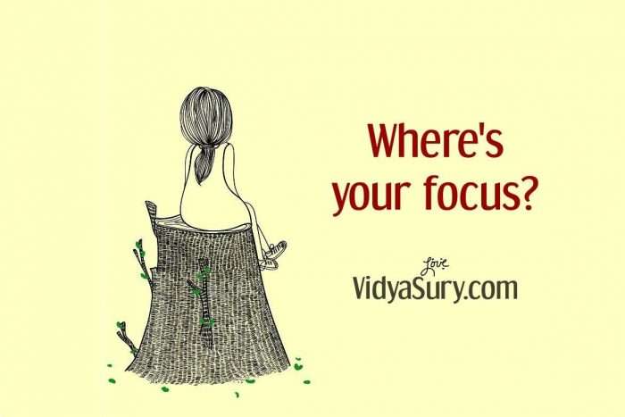 Where is your focus