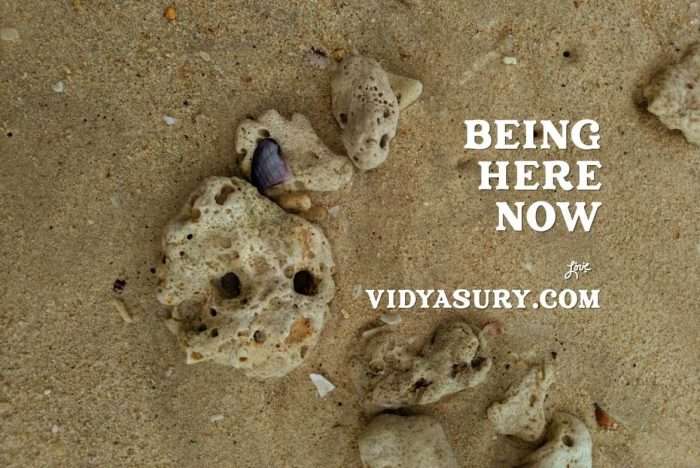 Being here now. June 2019 Gratitude Circle