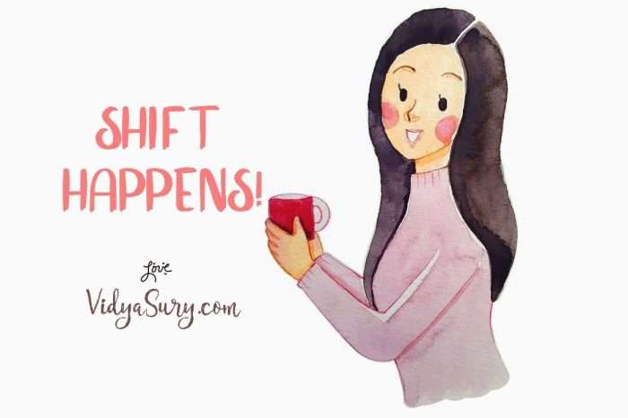 Shift Happens. August 2019 Gratitude Circle blog hop