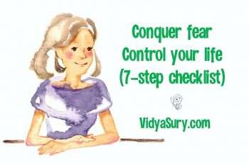 Conquer fear control your life 7 steps
