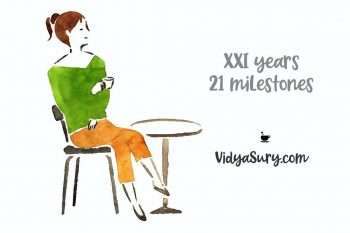 XXI years 21 milestones