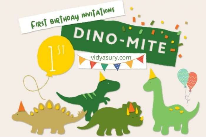 First birthday invites your guests will love