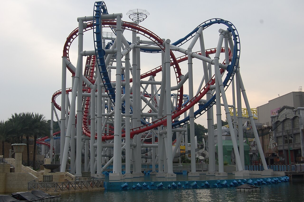 Theme park destinations Singapore Battlestar Galactica Universal Studios