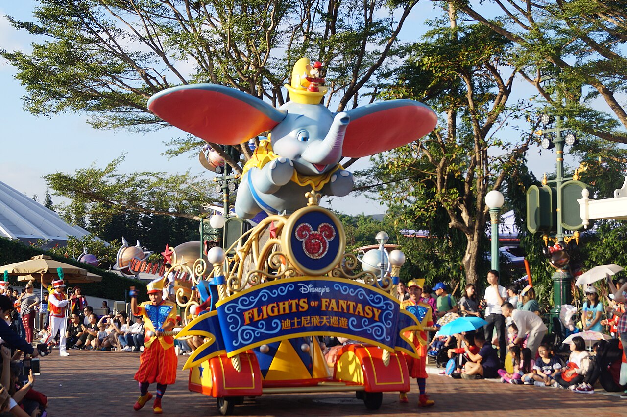 Theme park Disneyland Hongkong