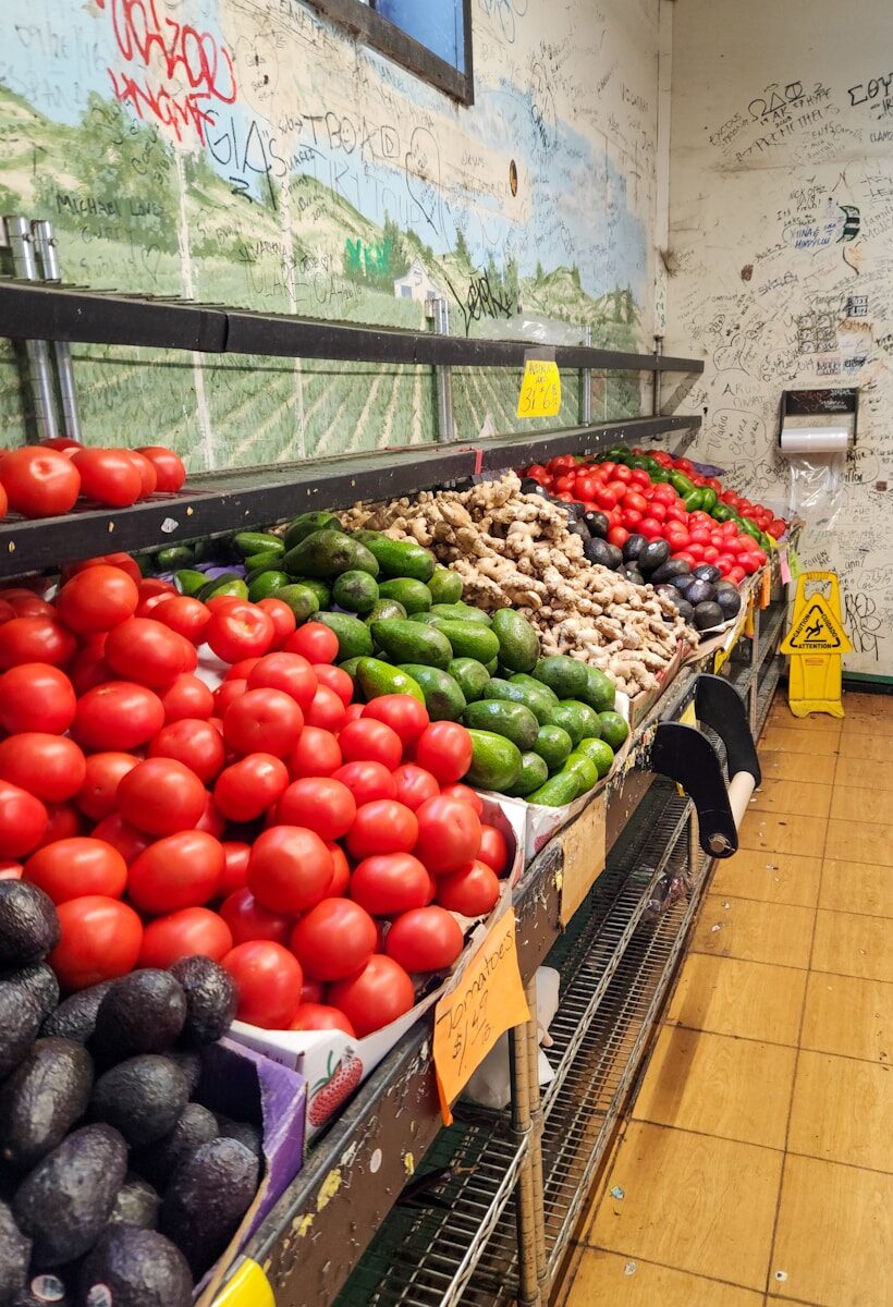The Beginner's Guide to Reducing Synthetic Additives in Your Daily Diet Produce on display in a market.