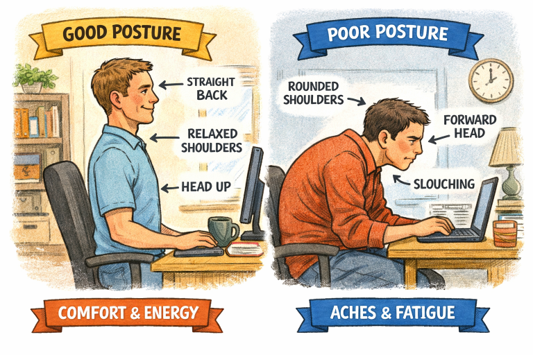 How Postural Changes Influence Daily Life