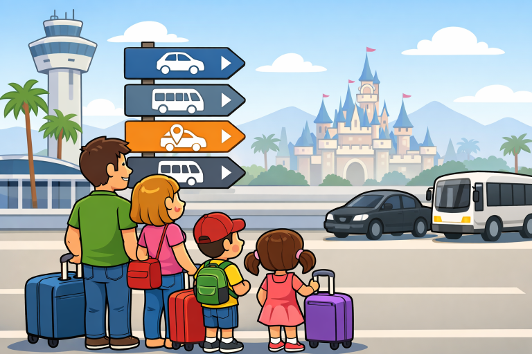The Best Ways to Get From LAX to Disneyland With Kids: A Complete Family Guide