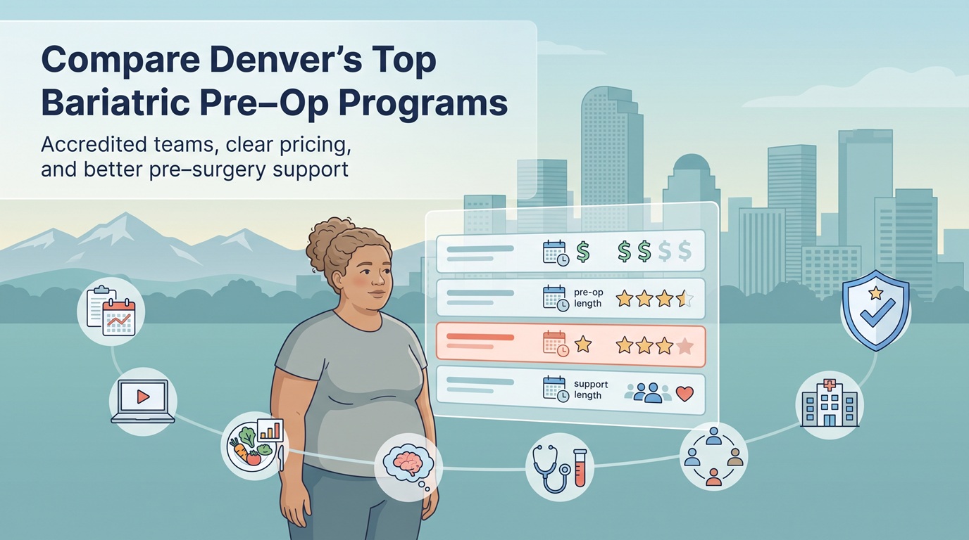 Best Bariatric Surgery Pre-Op Programs in the Denver Metro: 7 Options Compared