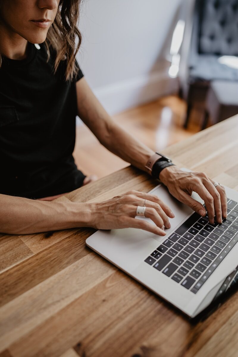 Small Digital Habits That Can Make Everyday Life Easier a person typing on a laptop