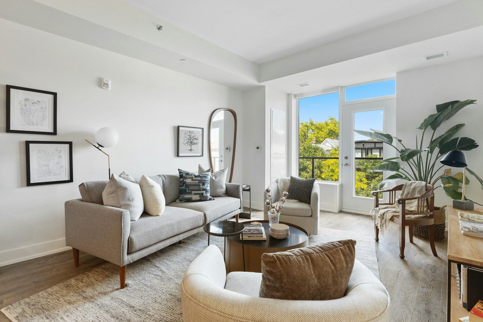The Calm Home Checklist: Small Repairs That Quiet a Roomwhite and brown living room set