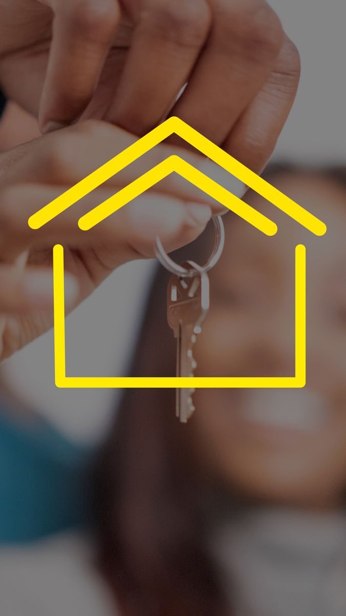 Don’t Rush to the Closing Table: A Step-by-Step Guide to Verifying Every Detail of Your Home Purchase Close-up of hands holding house keys with yellow house icon overlay, representing real estate.