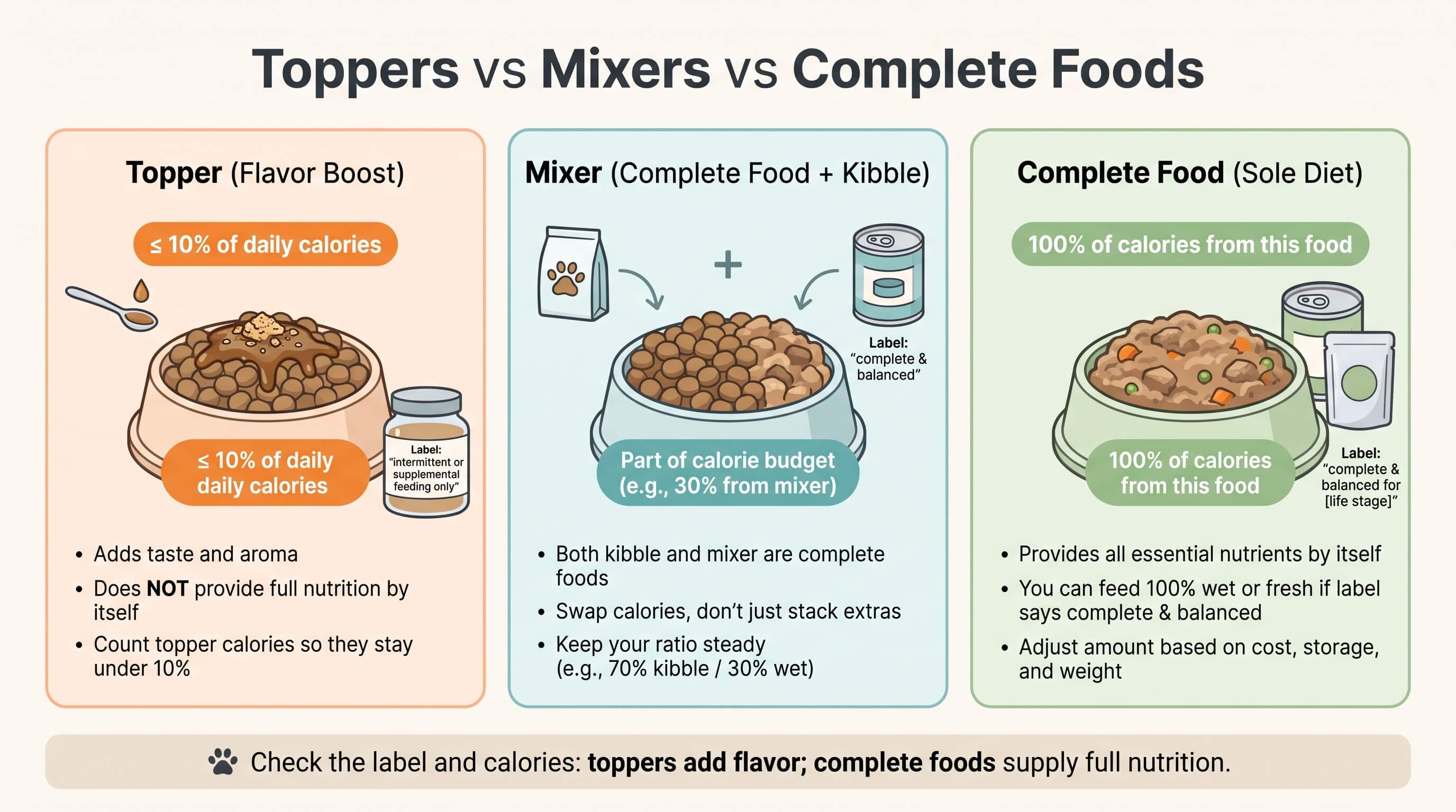 Dog Refuses to Eat Kibble but Eats Wet Food: Why Toppers Train the Holdout